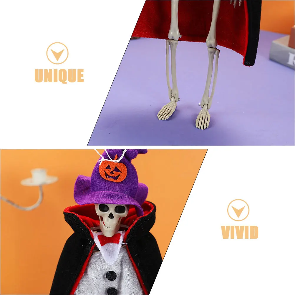 

Plastic Human Ornament for Home Garden Office Living Room Tabletop Shelves Bar Halloween Desktop Decoration