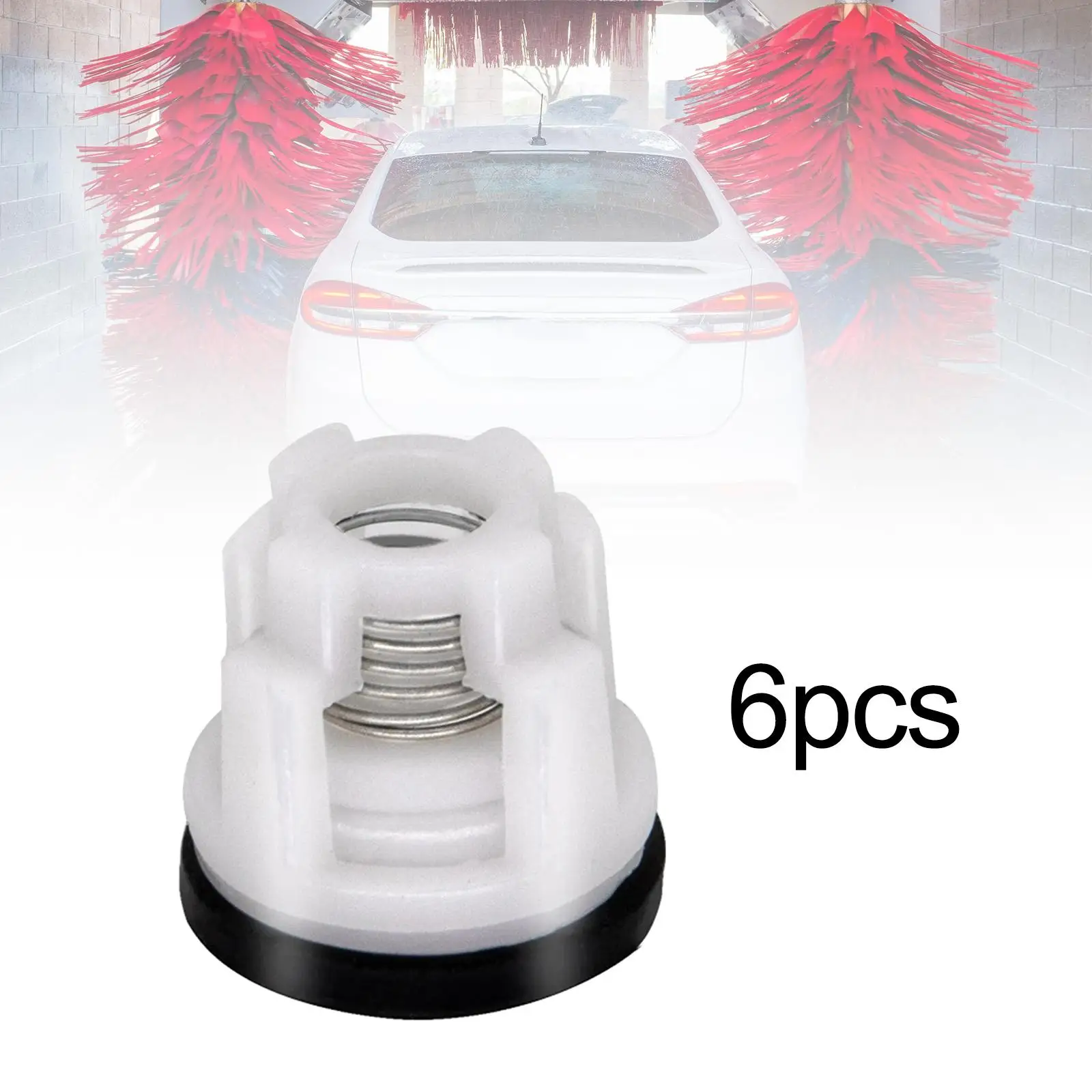 Replacement Pressure Washer Valve Kit High Quality Check Valve for Cleaning Machine Accessories 14mm 6 Pieces