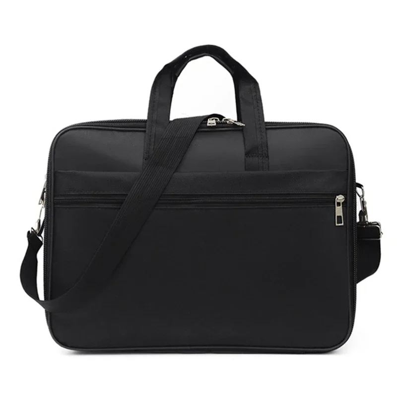 Xnyocn Simple Tote Men Business Briefcase Handbag for 15.6 Inch Laptop Bags Shoulder Bags Travel Portable Notebook Messenger Bag