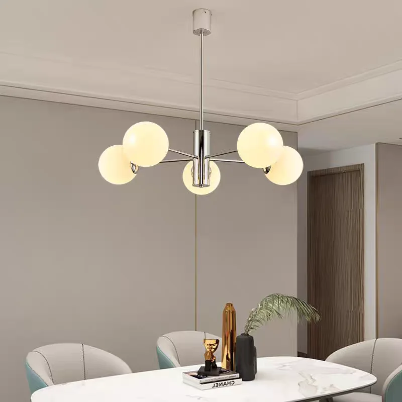 Nordic Retro Pendant Lamps for Ceiling Ring Light Foyer Bed Room Study Home Decor Hanging Lamp Glass Lamp