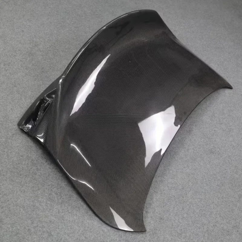 High Glossy Carbon Fiber Rear Trunk Accessory for Infiniti Q60 Trunk Boot Lid Cover Hood