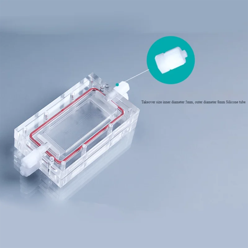 Membrane filtration reactor sewage treatment device water circulation can clamp proton ion exchange membrane