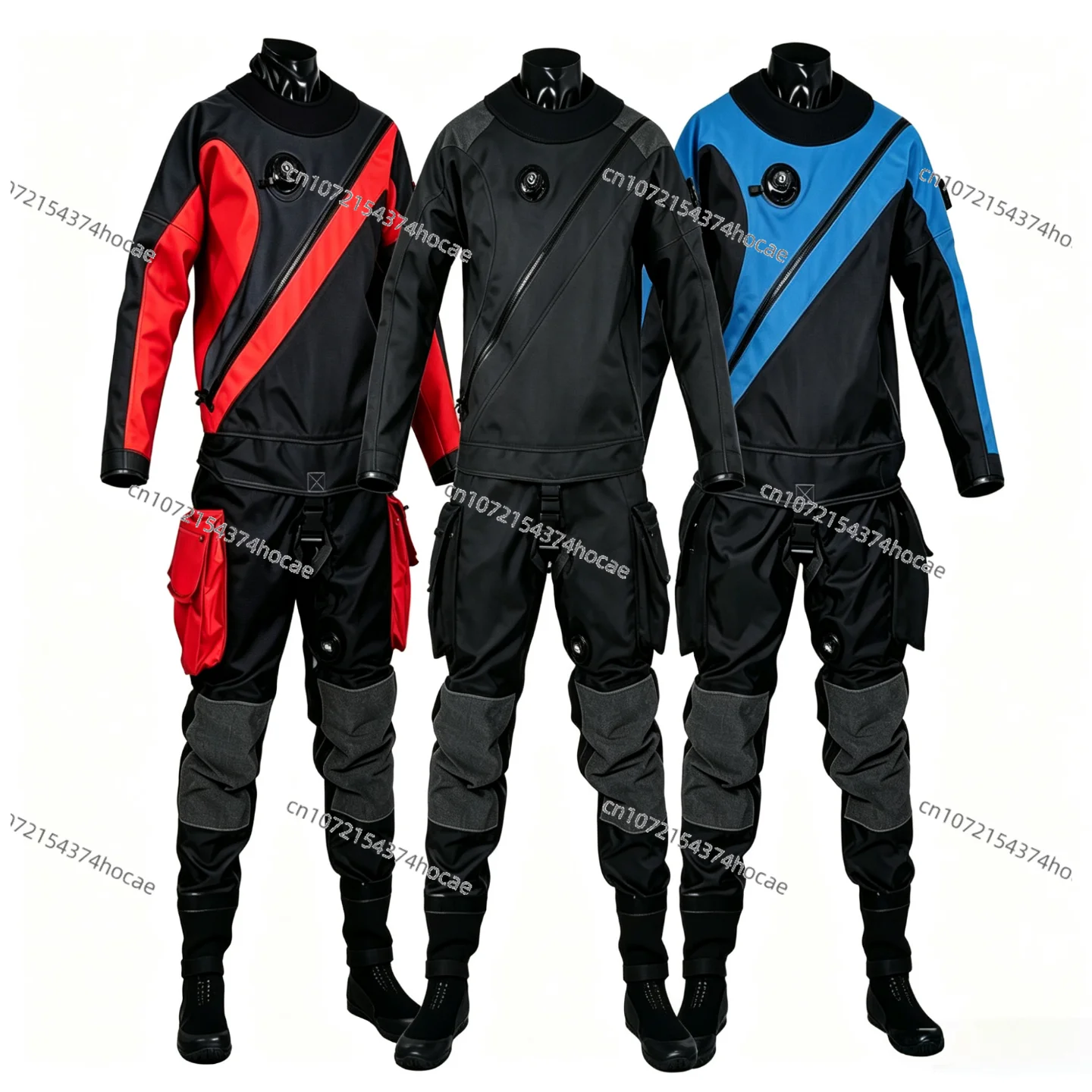 1965 British Import Fabric One-Piece Dry Suit for Ice Diving & Low Temperature Diving & Contact CS for Custom & Body Size