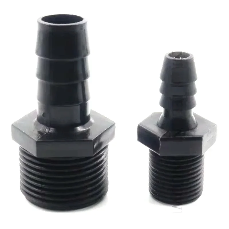 

2~30pcs 1/8"~3/4" NPT Male Thread To O.D 4.8~14mm Barb Connector Hose Adapter Irrigation Pipe fittings Aquarium Hose Joints