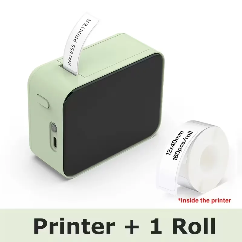 Blackout printing label machine Bluetooth price tag label printer name sticker portable thermal printer jewelry sticker
