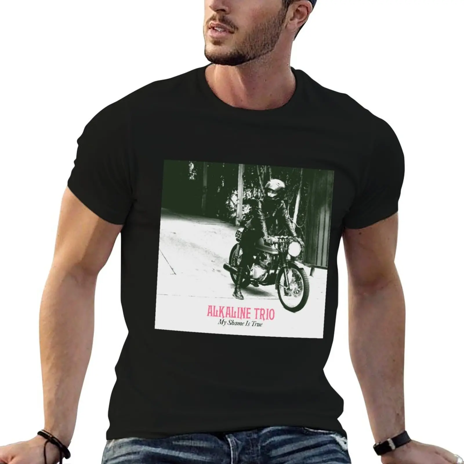 

Alkaline Trio my shame is true T-Shirt cotton tshirt 100% man t shirts for men casual T-Shirt