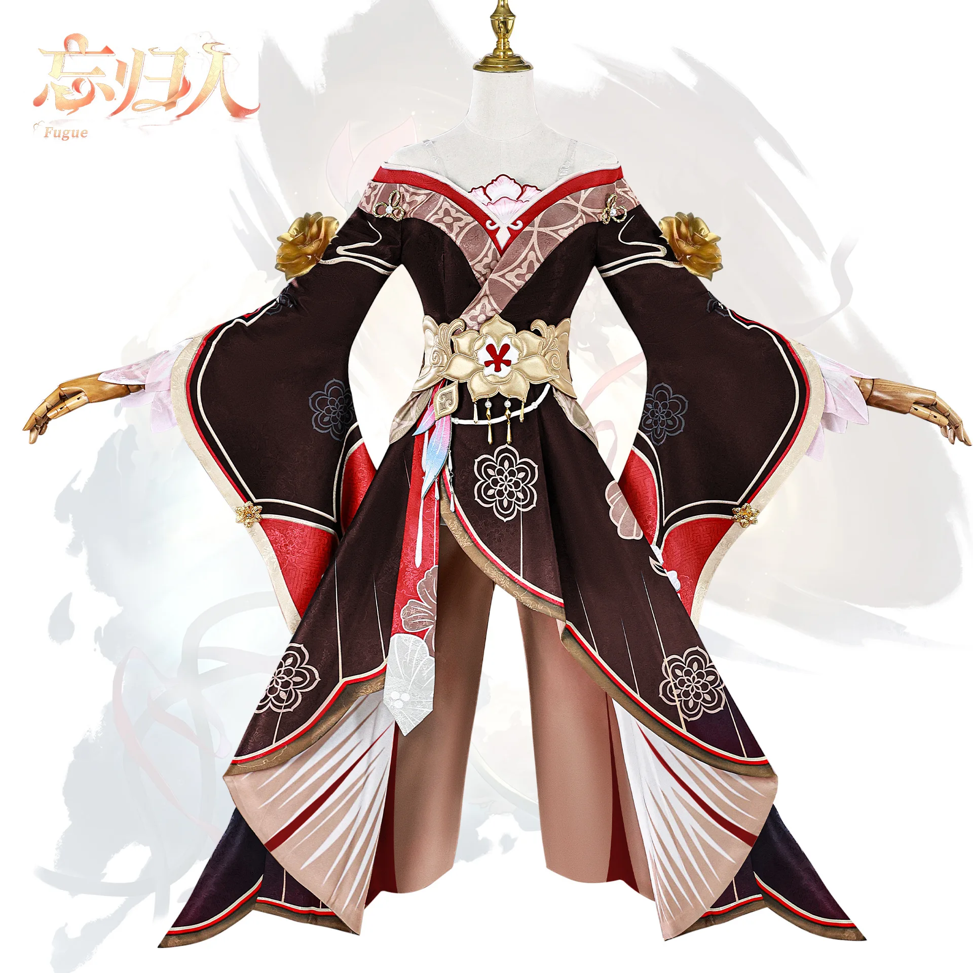 Game  Honkai Star Rail Latest Nihility Tingyun Fugue Cosplay Costume Xianzhou Fugue Cosplay Role play For Halloween Party