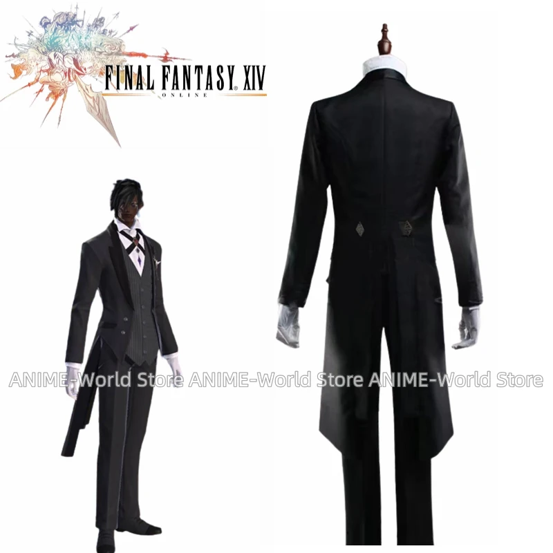 Game Final Fantasy XIV FF14 Eorzea Cosplay Costume Cos Costume Halloween Party Custom Made Any Size