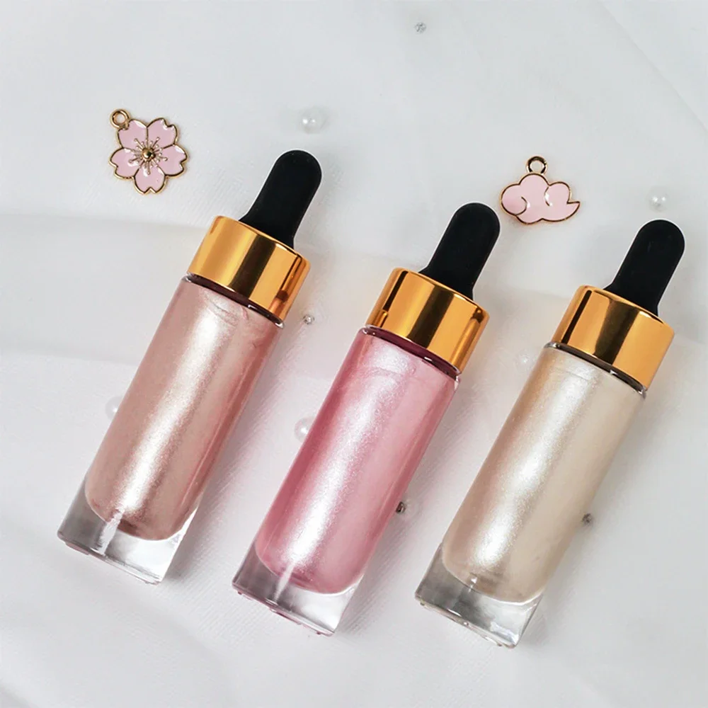 15ml 11-Color Liquid Highlight Private Label Long Lasting Waterproof Contour Brighten Facial Makeup Custom Logo Wholesale Vegan