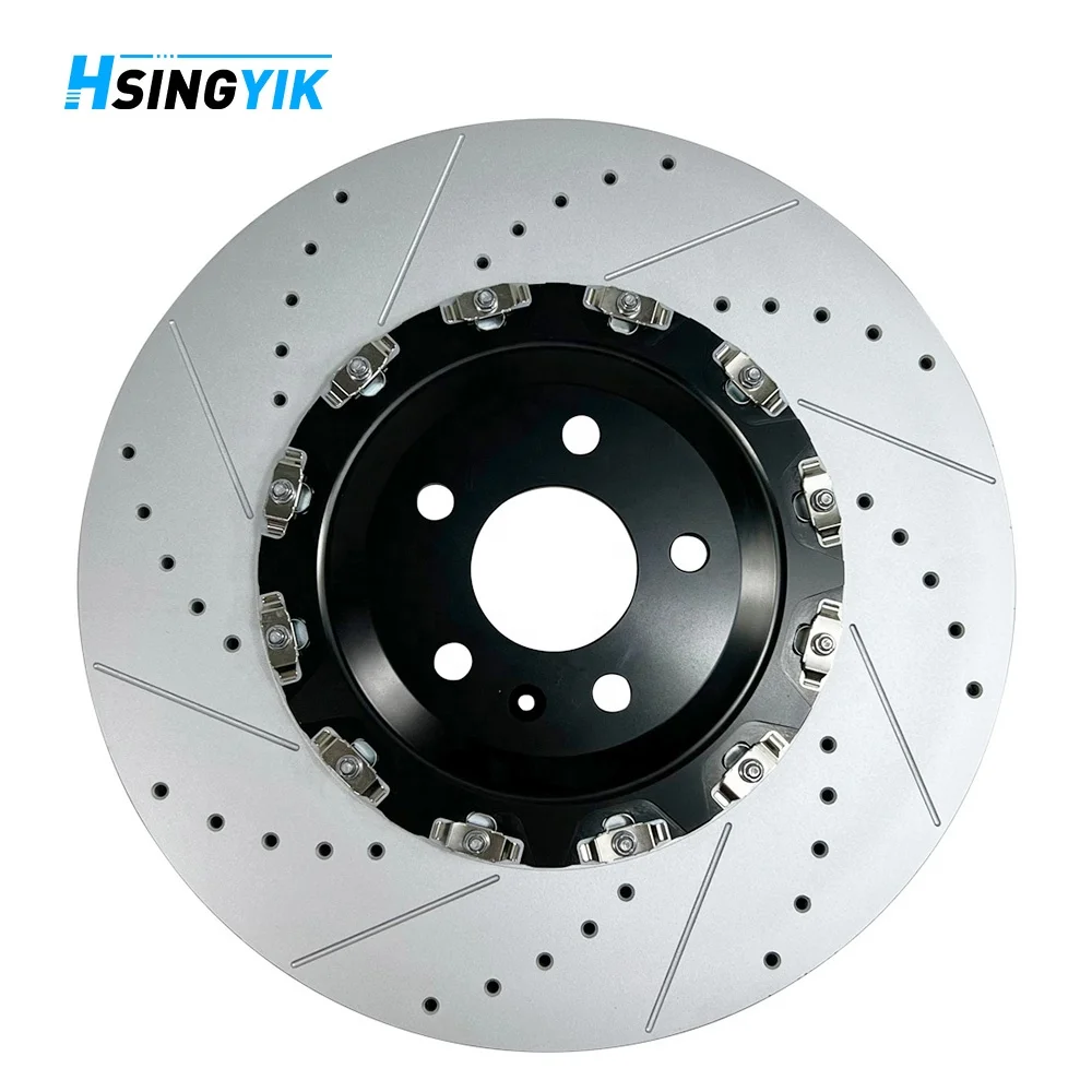 2026 New Front Floating Break Disk Rotor for Au di A6 C7 Avant RS6 A7 Sportback RS7 Performance Quattro