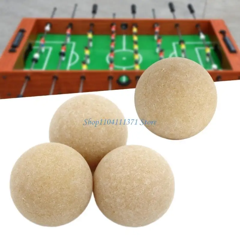 

P9FC 4Pcs Soccer Replacement Cork Foosballs Football Table Tabletop Game Sports