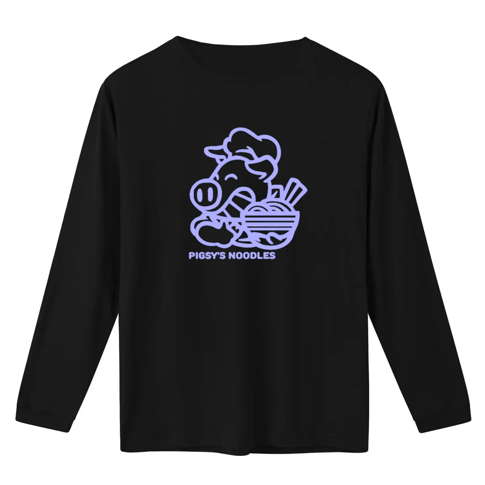 Pigsy's Noodles Ver. 2 T-Shirt Summer Casual Cotton Tee Oversized Streetwear Tops Vintage Graphic Print Unisex Men Women