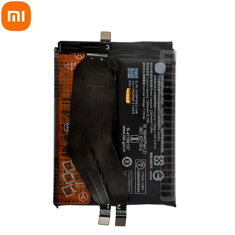 2024 Years 100% Original BP48 4700mAh Battery For Xiaomi Remi K50 Game Phone Replacement Batteries Fast Shipping