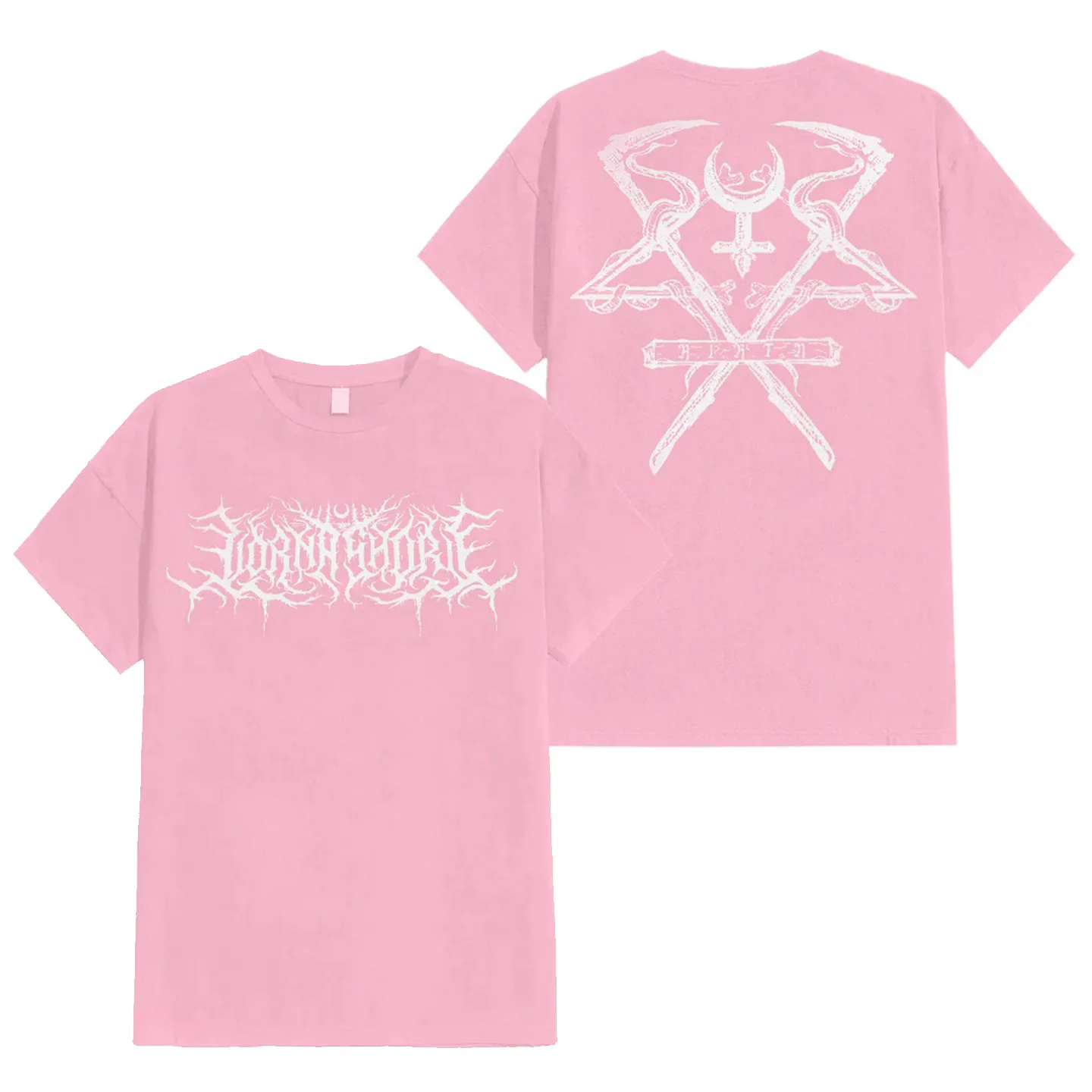 2026 Summer Lorna Shore Band Death Metal Style Dark Rock Loose American Men's and Women's T-shirt Short Sleeves