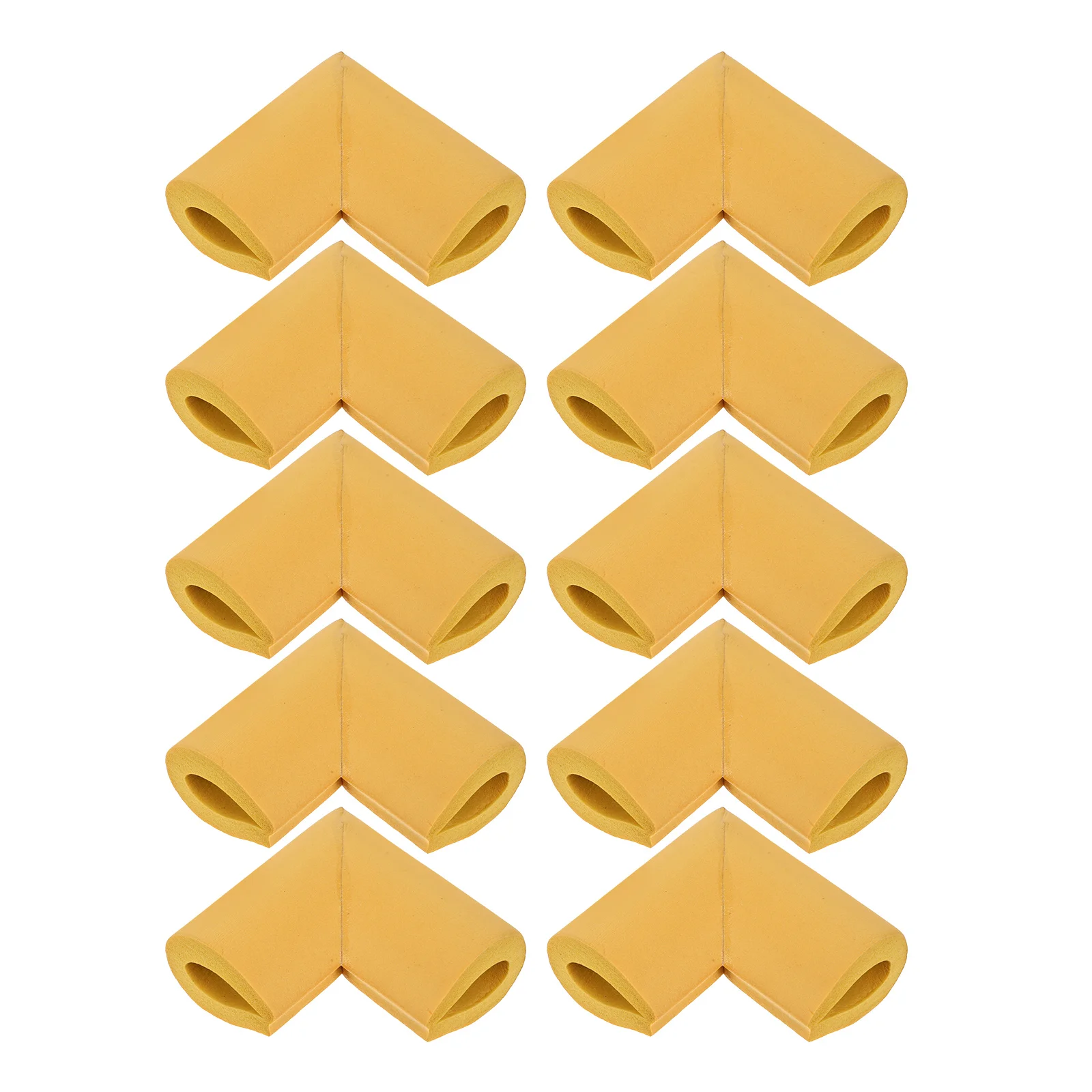 24Pcs Corner Foam Protectors Nbr Shock-Absorbing Edge Protection for Photo Frames Painting Packaging Moving Supplies