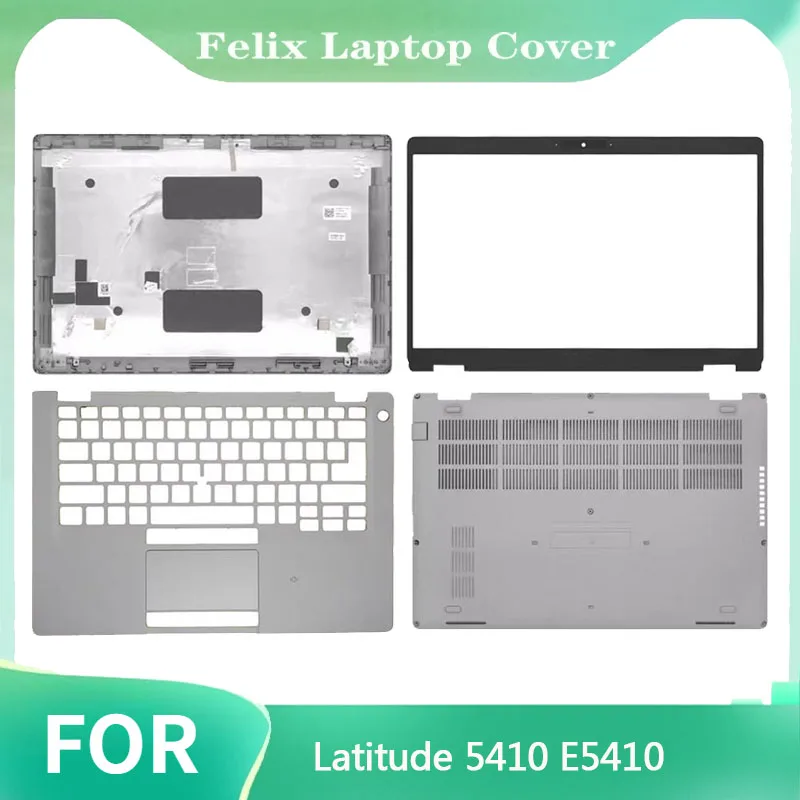 Reemplace la cubierta para Latitude 5410 E5410 LCD contraportada bisel frontal cubierta inferior del reposamanos 0NKPM7 00W819