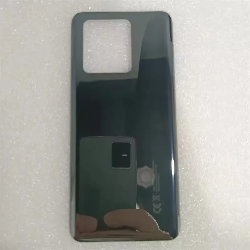 Battery Back Cover for Xiaomi Mi 13T Mi13T Pro Rear Door 3D Glass Panel with Camera Lens Housing Case