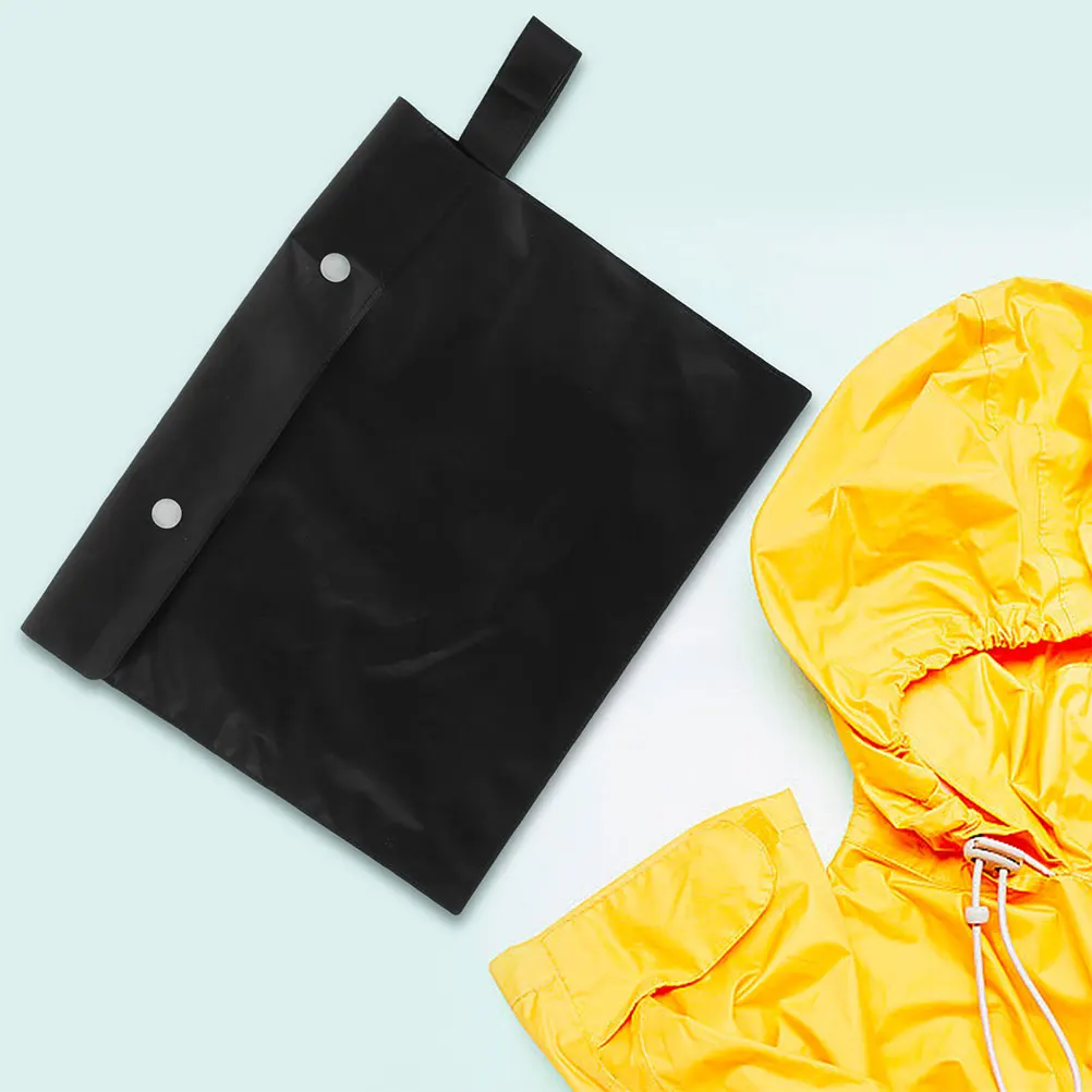 

2Pcs Raincoat Storage Bag Lightweight Portable EVA Reusable Waterproof Clothes Bag Travel Outdoor Home Daily Use
