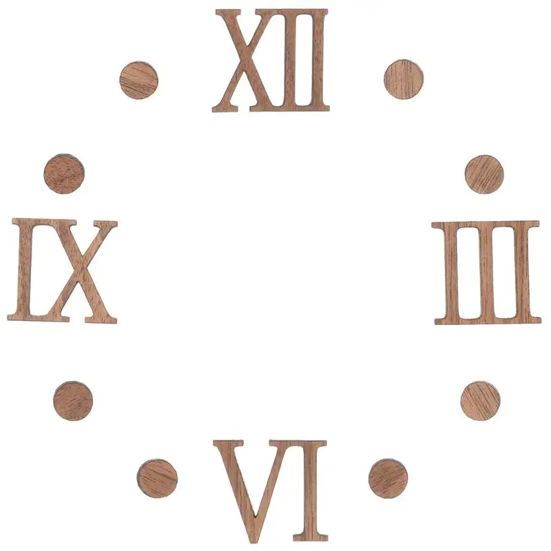 Roman Numerals Handmade Restore Digital Repair Tools Clock Numerals Accessories Roman Number Quartz Clock Parts Wall Clock