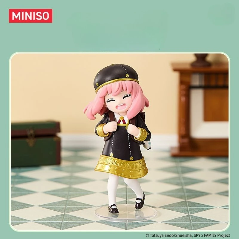 MINISO スパイ×ファミリー ブラインドボックス フィギュア - アーニャ フィギュア かわいい飾り 誕生日プレゼントに最適