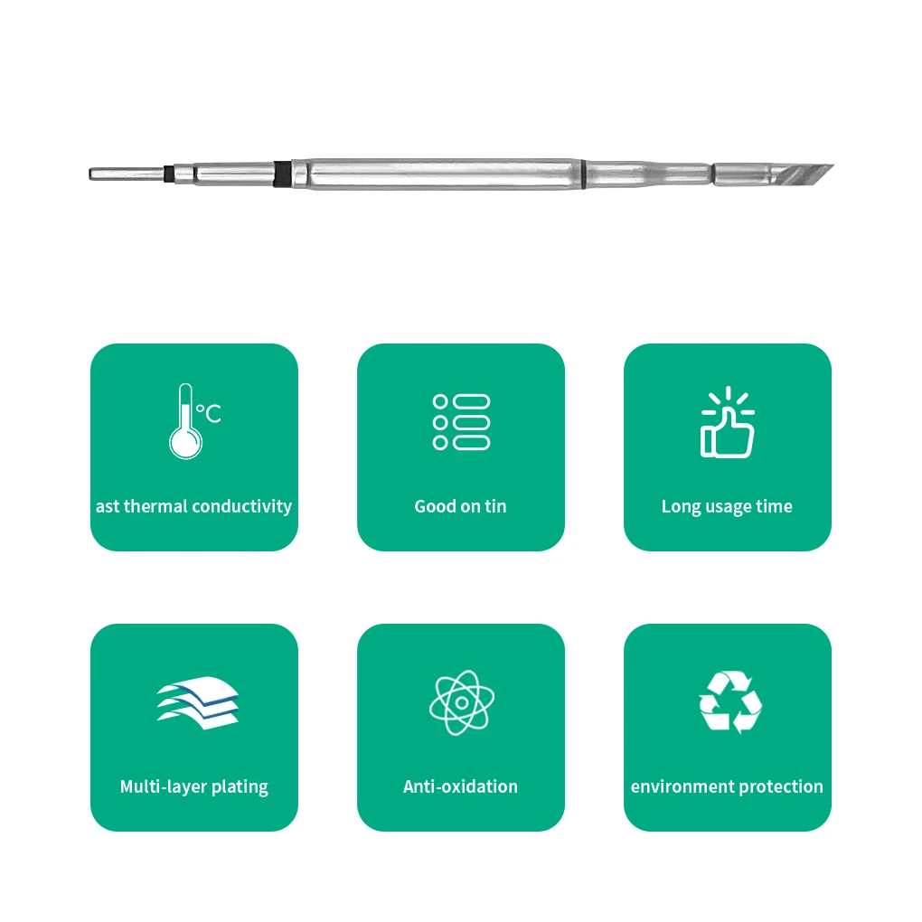 YUANPIN Soldering Iron Tips JBC C245 Series C245939/789 Lead-Free Welding Tool For CDB Soldering Station T245-A Handle