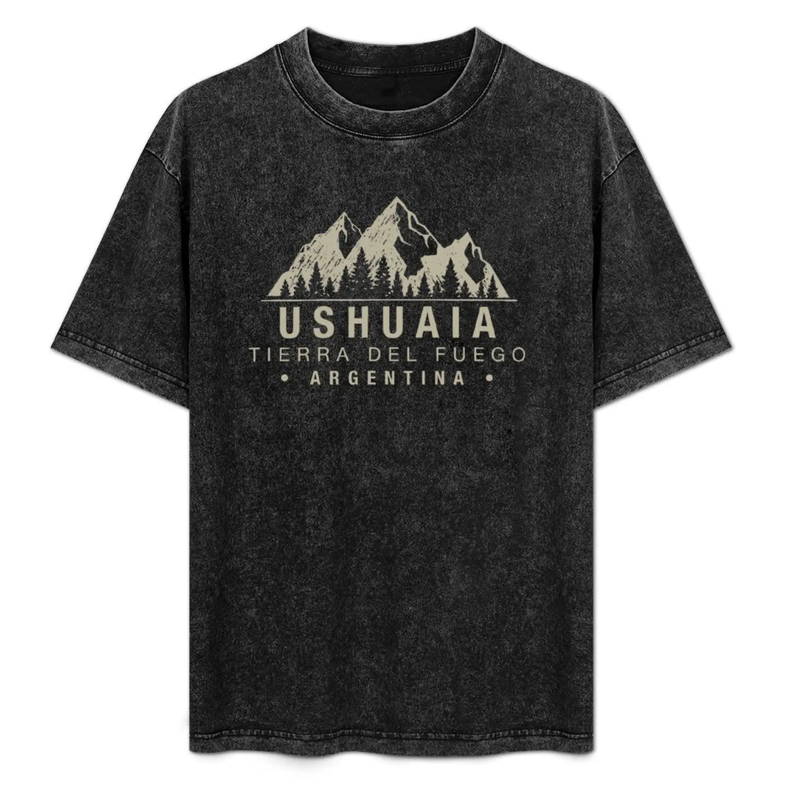 Ushuaia Tierra Del Fuego Argentina T-Shirt blue archive clothes fashion shirts vintage t shirt men