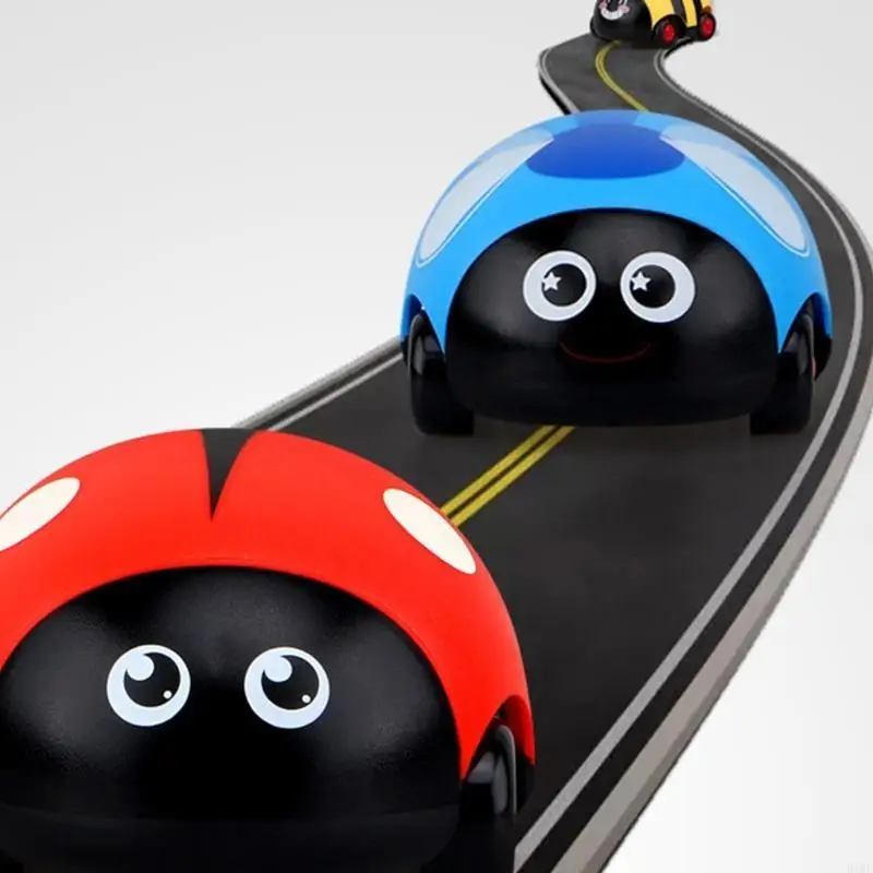 

R1WF Children's Simulated Pull Back Car Insect Portable Educational