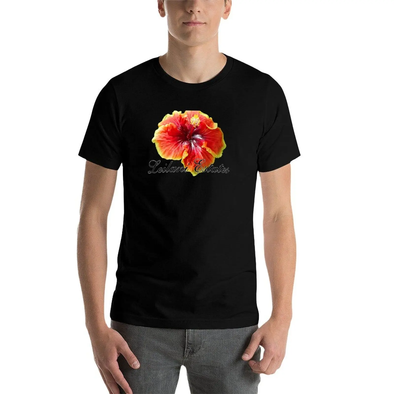 

Flickering Flame Hibiscus - Leilani Estates Hawaii T-Shirt t shirt man designer T-Shirt