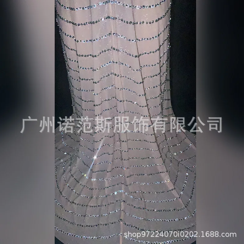 Women's Fashion High Waist Split Sleeveless Long Dress - Elegant For Evening & Commuter Wear Robe De Soiree Elegante Pour Femme