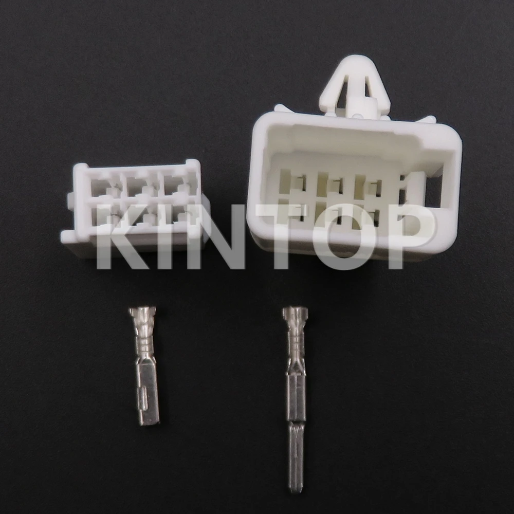 1 Set 6 Pins AC Assembly Automobile Taillight Wiring Socket For Toyota Lexus 6240-5118 6240-1107 6098-2679 6098-2680 - Image 3