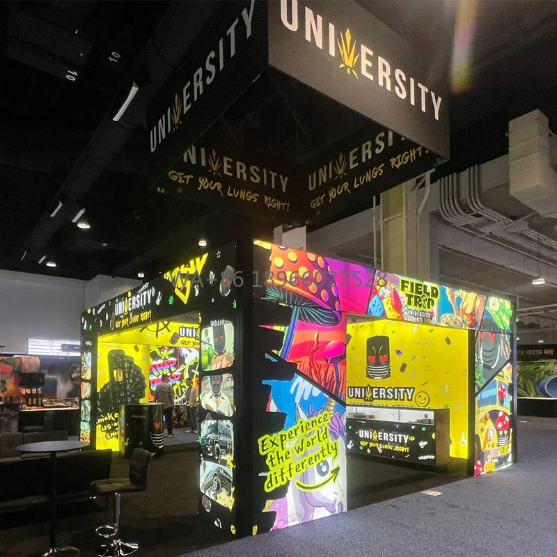 20 X 20 Foot Expo Display Seg Aluminium Modular Exhibition Booth Design Tradeshow Booth Display Expo Stand with Counter