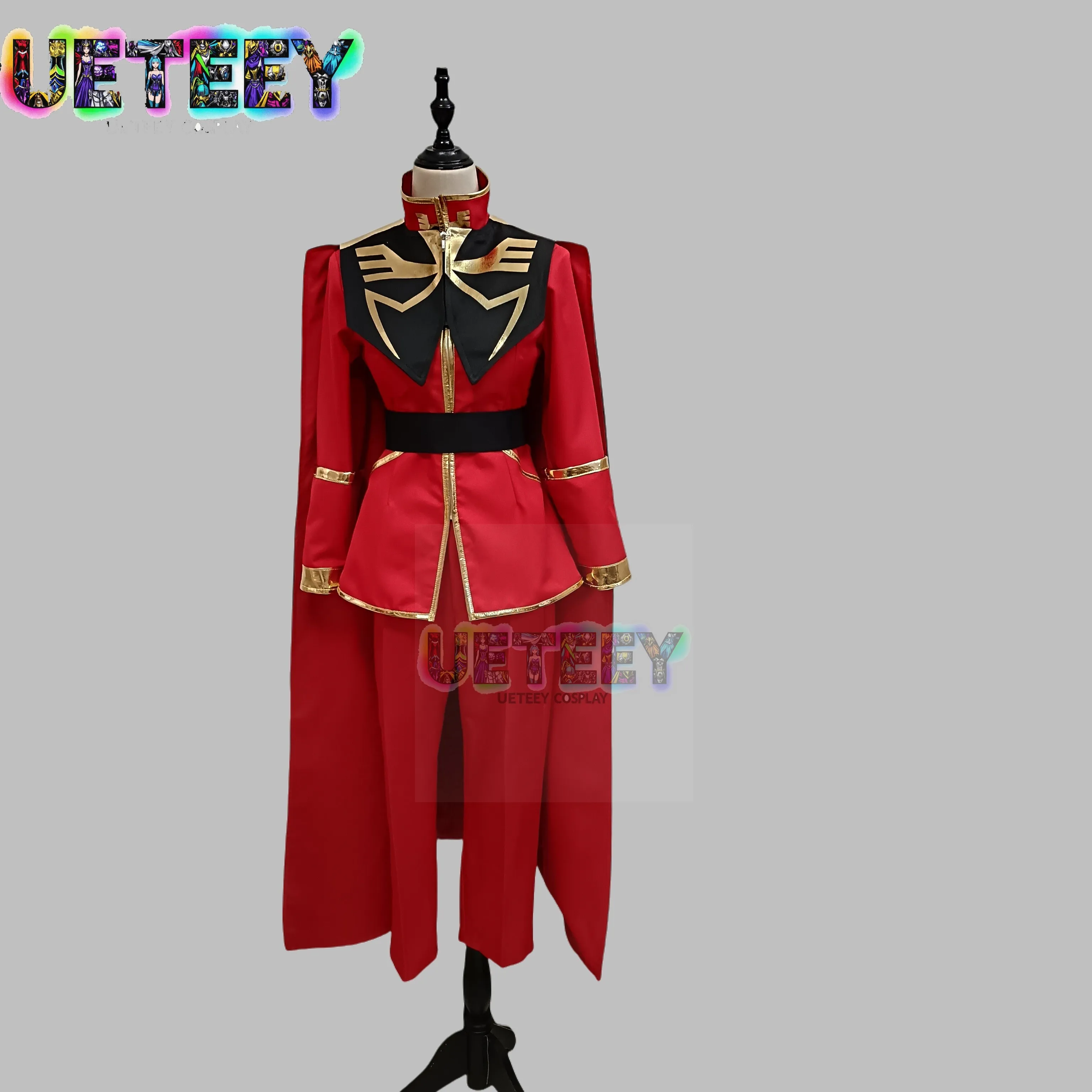 

UETEEY COS Char Aznable Cosplay Costume Halloween Set Custom Size