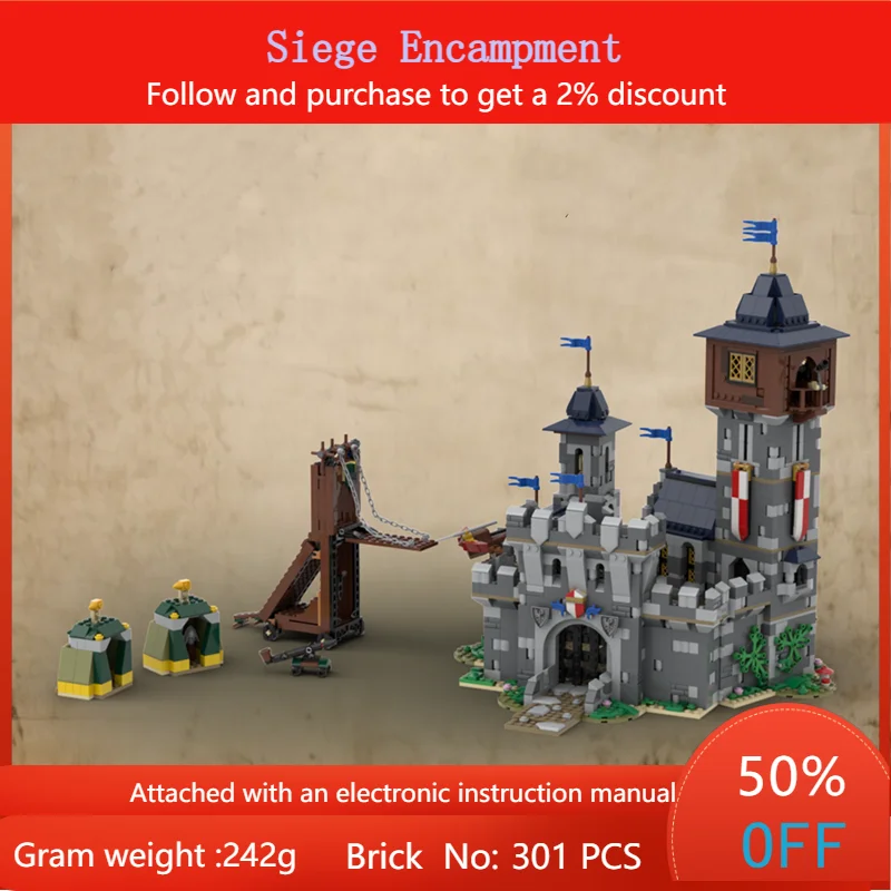 

301 детали MOC, модель строительного блока, смещение, креативный рождественский подарок для мальчиков, взрослых, детей, развивающая строительная игрушка