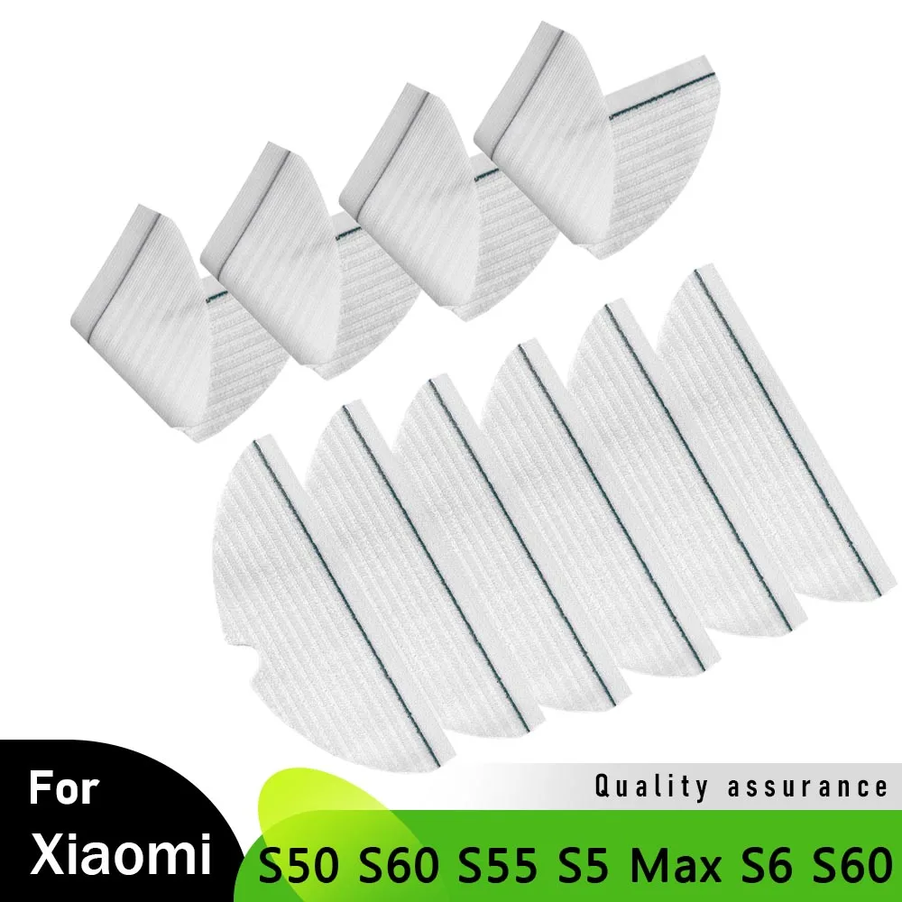Panno per scopa usa e getta per uso domestico per Xiaomi Roborock S5 S6 S50 S55 S60 S5Max S6MaxV Aspirapolvere Panno per pulizia Mop Accessori