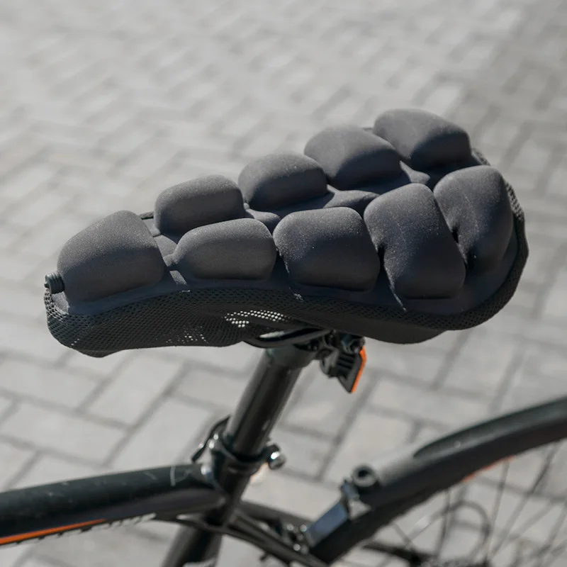 

Bicycle seat cushion cover accessories, bicycle riding inflatable insulation TPU airbag seat cushion