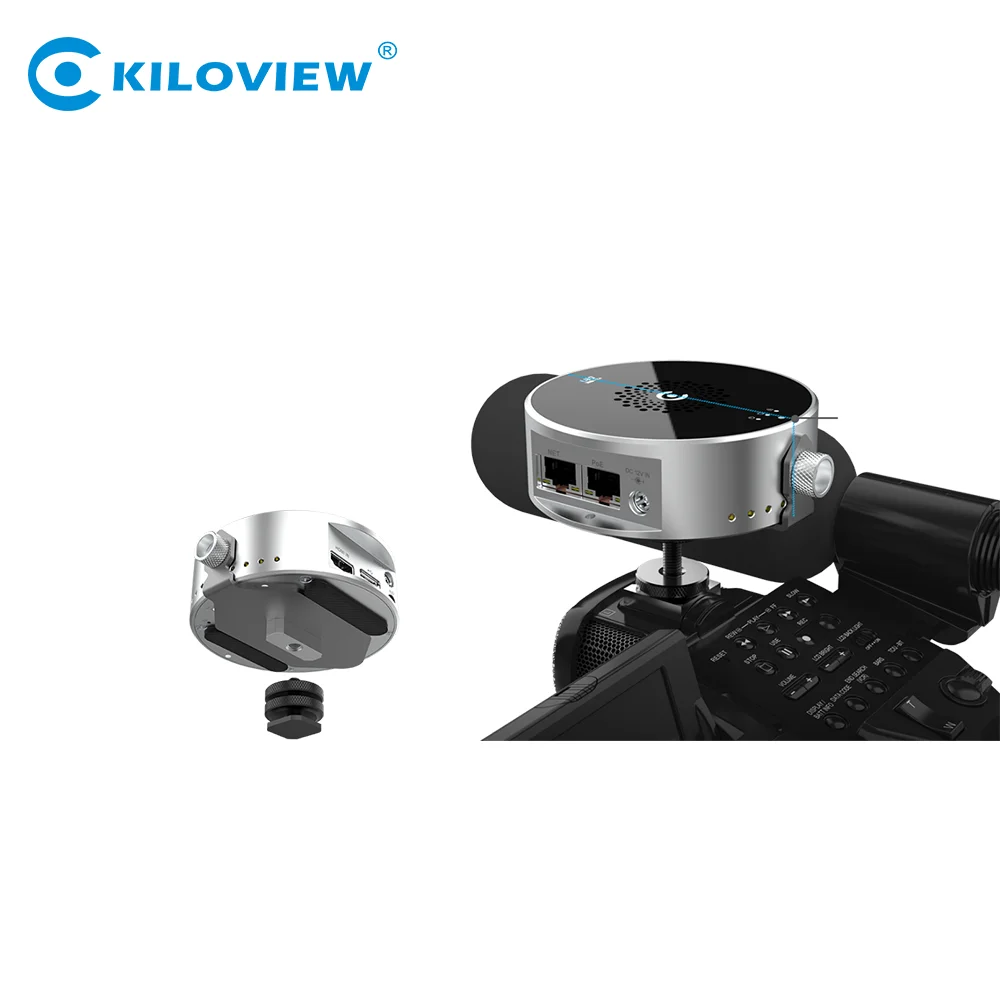 Kiloview U40 HDMI/USB/IP to NDI Converter 4KP60  Video Encoder Live  Camera Streaming PTZ POE Support