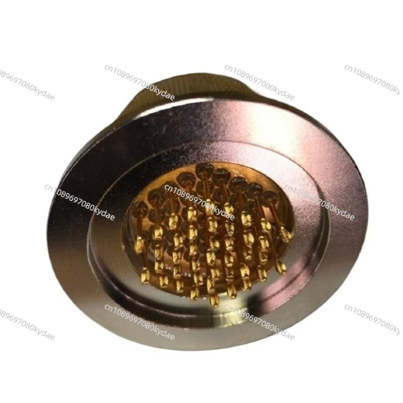 304 stainless steel air plug KF16/25/40 connector vacuum hermetic glass sintered feedthrough installation