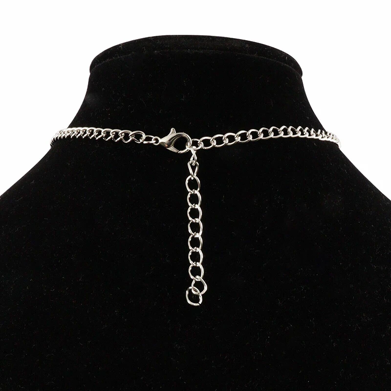 ZXZ Tibetan Silver Large Boho Flower Charm Pendant 68mmx65mm Long Chain Necklace 34\