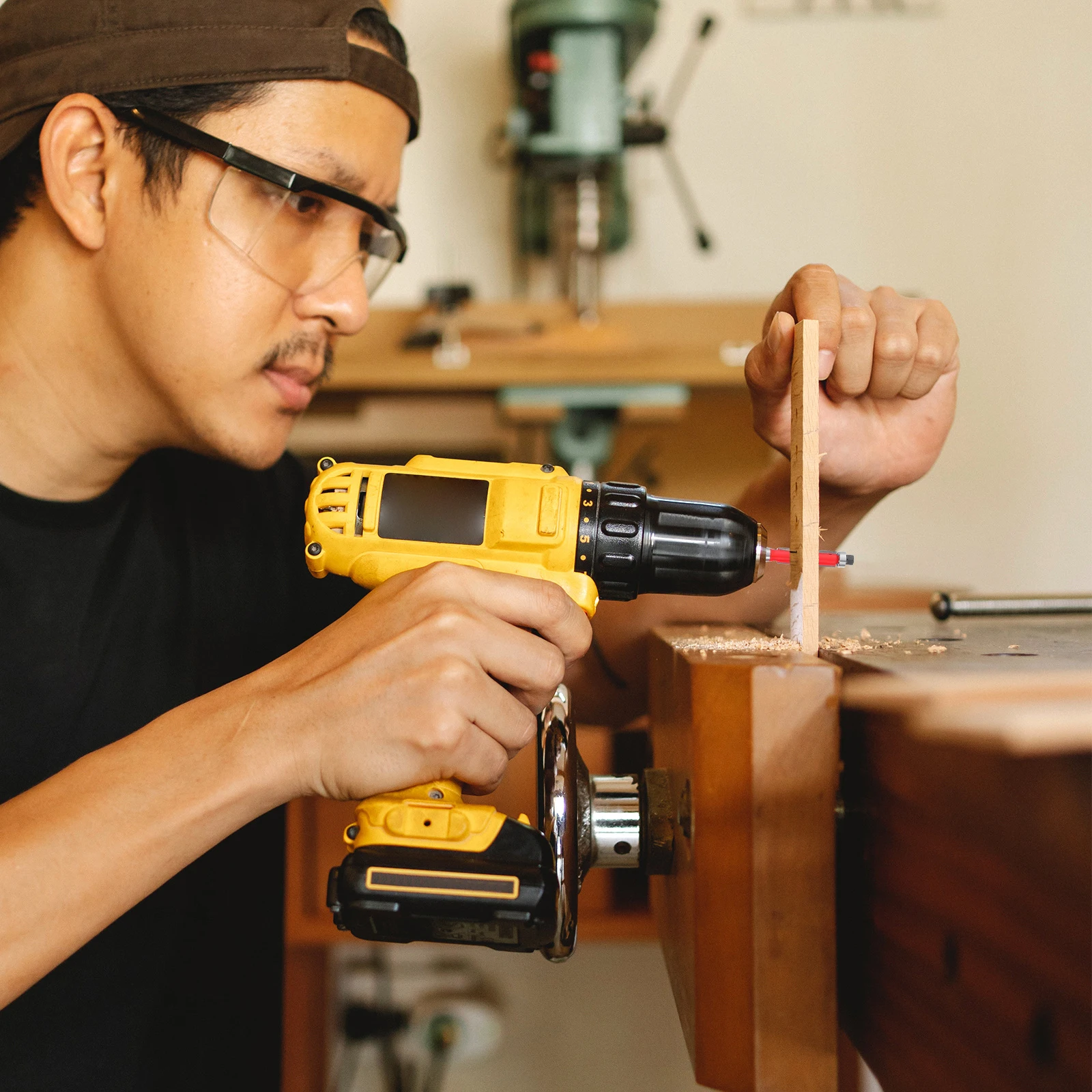 

4 Pcs Edge Trimmer Knife Head Woodworking Router Bits Flush Molding Bearing with