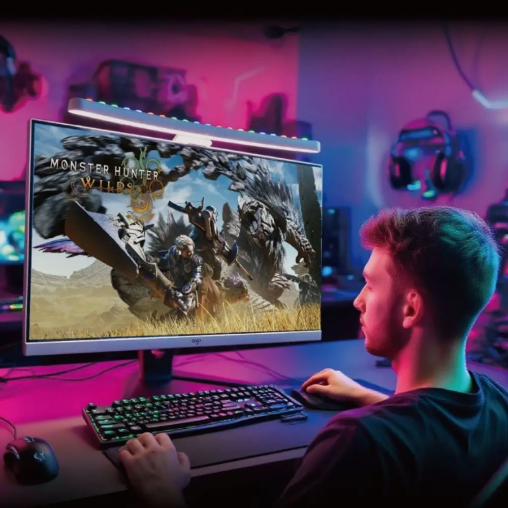 Monitor Light Bar RGB con Control Táctil y Ritmo Musical — vista 4