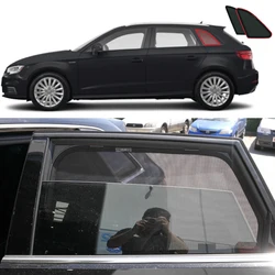 For Audi A3 S3 Sportback 8V 2013-2020 Magnetic Car Sunshade Front Windshield Frame Curtain Rear Side Window Sun Shade Visor