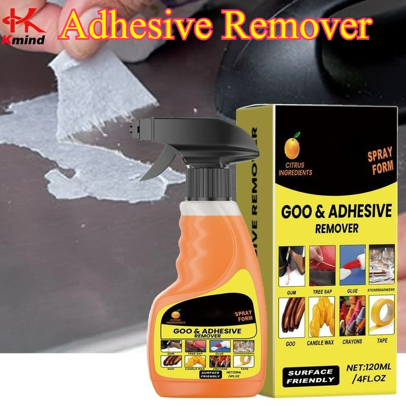 All Purpose adhesive glue remover Sticky Residued Remover Spray Auto Car Sticker Car Glass Label Cleaner Adhesive Glue Spray