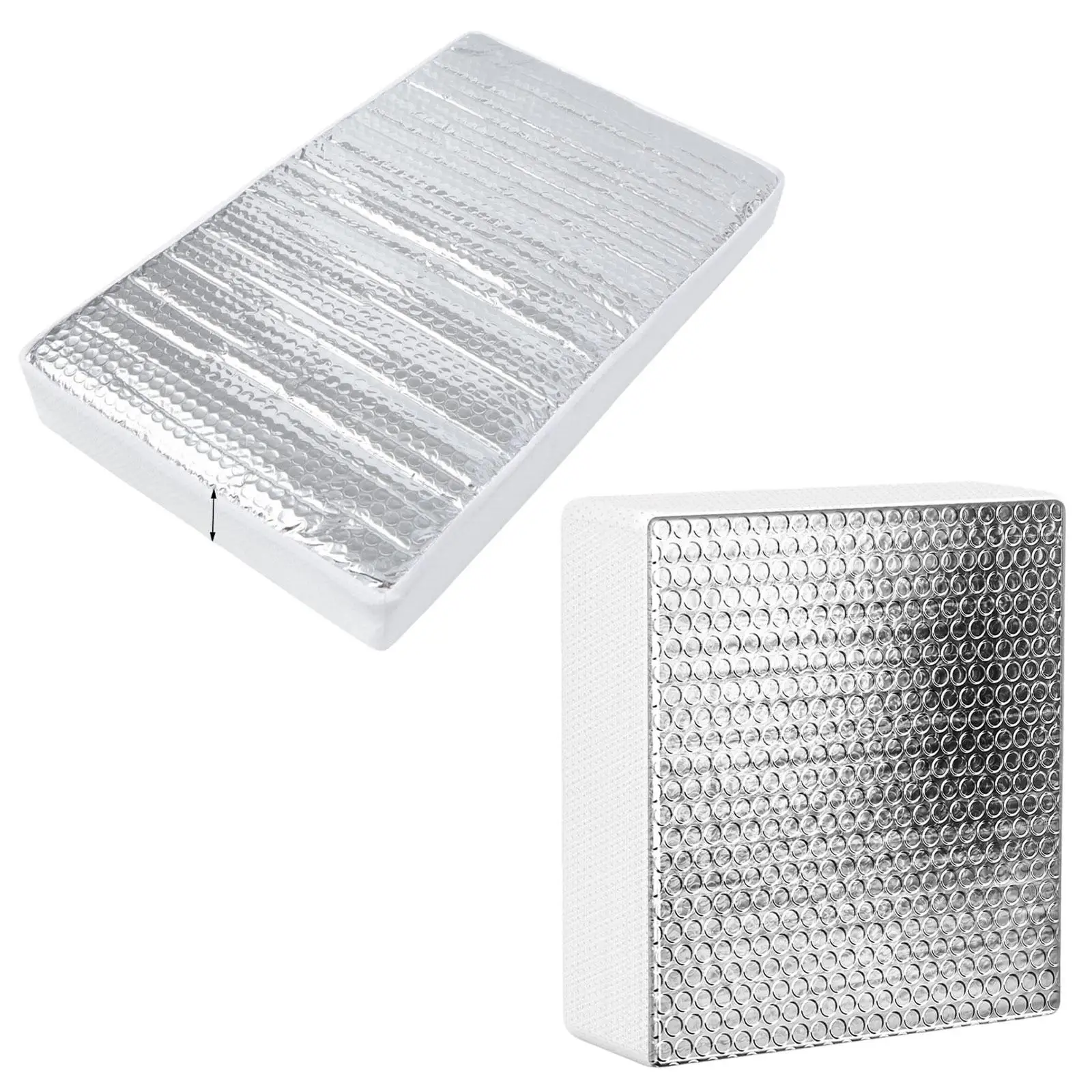High Performance RV Vent Insulator Reflective Surface Skylight Cover Anti Slip Sponge Material for Rear Light Cover for Trailer