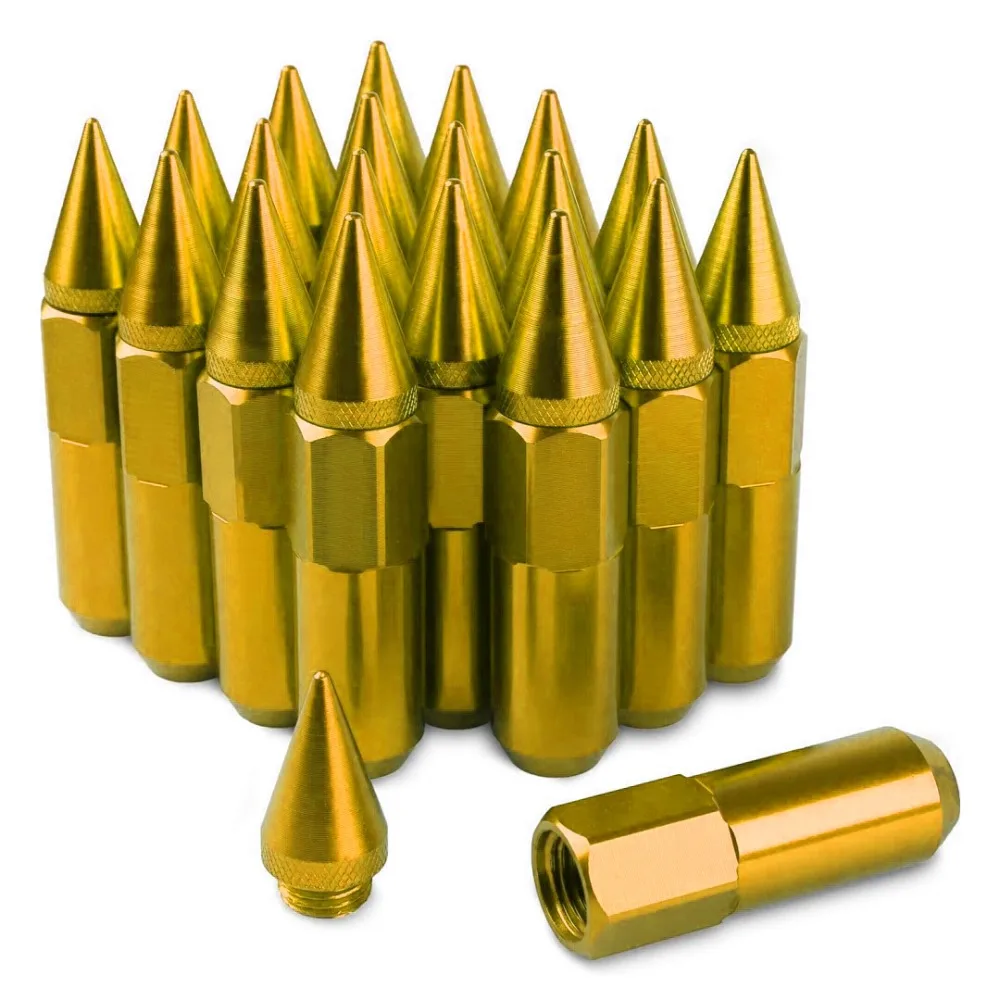 

20pcs Car Modification Universal Tire Wheel Hub Screw Nut Aluminum Alloy Wheel Lug Nuts