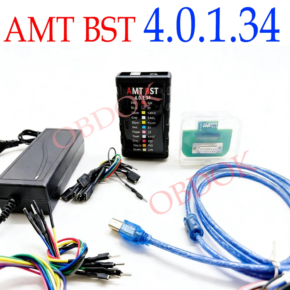 AMT BST V4.0.1.34 Universal ECU BENCH AMT BST Service Tool For BMW for Benz for VAG Offline V2.1.5.6 for MG1 for MD1 Protocl