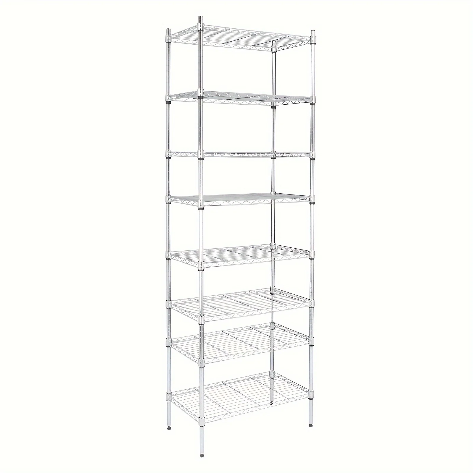 

8-layer Free Combination Disassembly And Assembly Household Shelf Display Rack Iron 23.62*13.78*70.87inch Electroplating