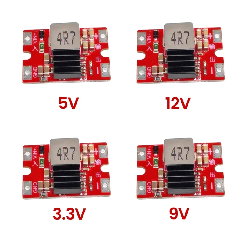 DC DC Downstream Spanningsreductiemodule Efficiëntie 96% Model High-Power Antihypertensieve Board Lage Rimpel 12V