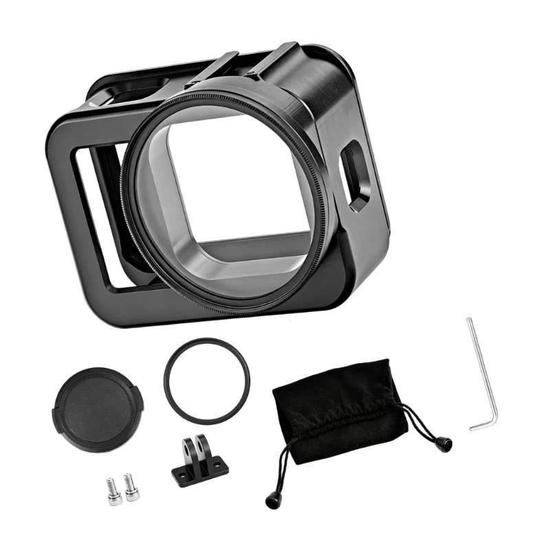 96BA Kamera-Schutzkäfig mit 58 mm UVB-Filter für Mission1/1Pro für Reiseaufnahmen – Detail 1