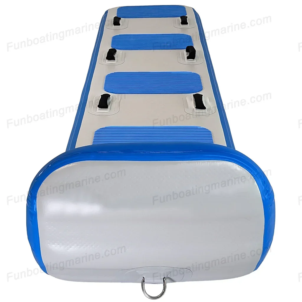 Portable inflatable toboggan snow sled air sledding tubes for 3 person 4 person 5 person