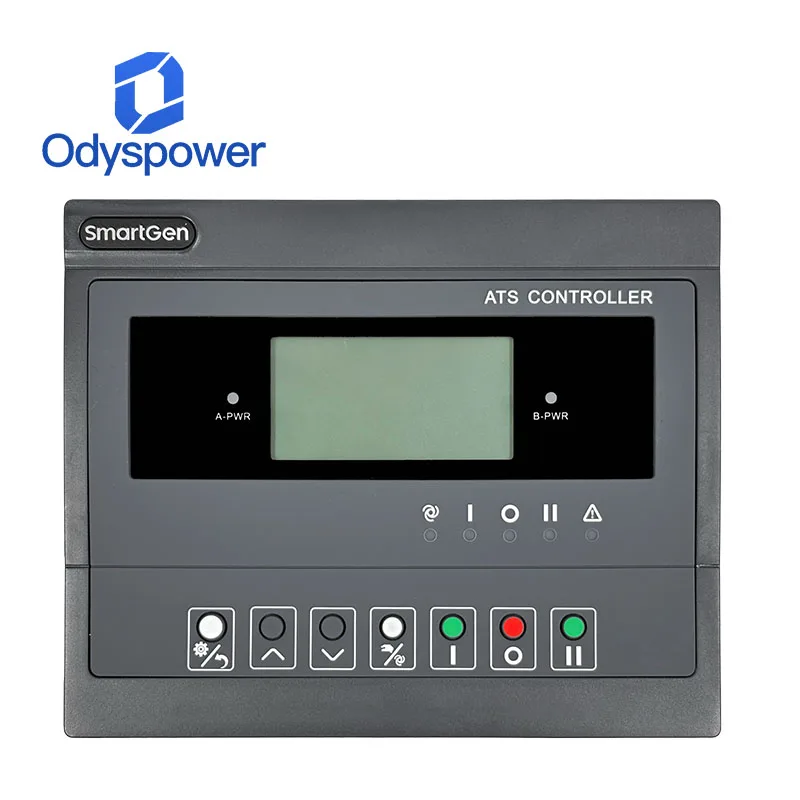 Smartgen HATC60 ATS Controller, Original Auto Start Automatic Transfer Switch Control Panel for Generator Set Genset Replacement